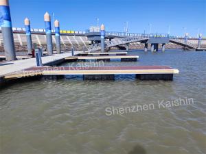 Cheap Marina Pontoon Plastic Pontoon For Sale Floating Boat For Jetty Floating Bridge Dock And Marina Accessory for sale
