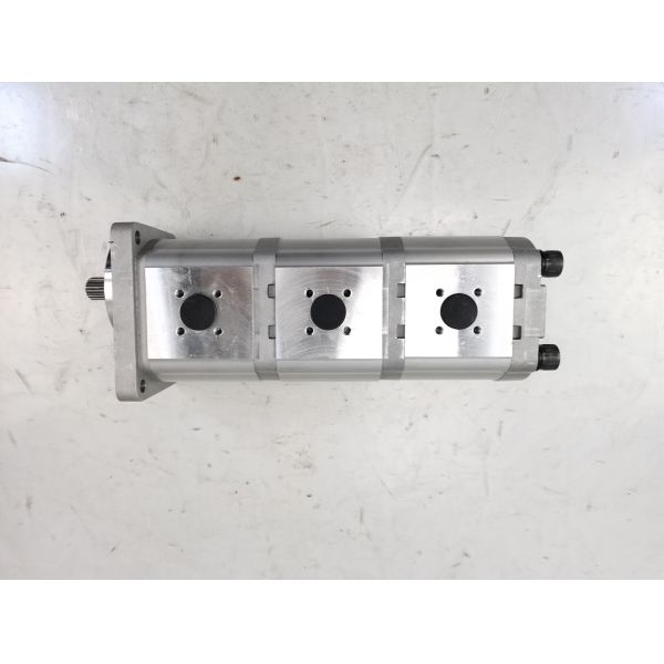 3 Stage Hydraulic Gear Pump 16+16+16-10T-R High Quality Iron and Aluminum alloy