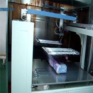 4kw Reciprocating Automatic Paint Spraying Equipment For Glass