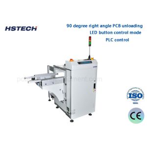Cheap 390mm Width 3 Magazines 20M/Min 90 Degree LED Button Automatic PCB Unloader for sale
