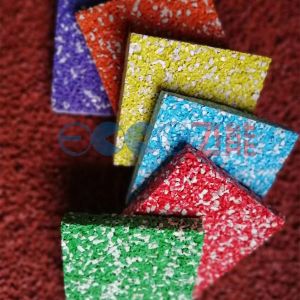 EPDM Playground Flooring Safety Surfacing Material Rubber Granules 4mm