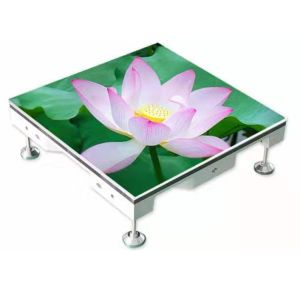 Full color p4.81 floor led screen p3.91 interactive dance floor led display for