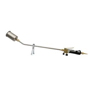 China Powerful Garden Flame Gas Torch Propane Burner with Sliver Titanium Alloy and Flame Handle on sale