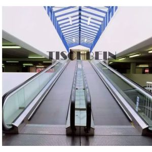 24 Hours Service Large Work Load Flat Type EN115 Moving Walkway 1000mm Pallet