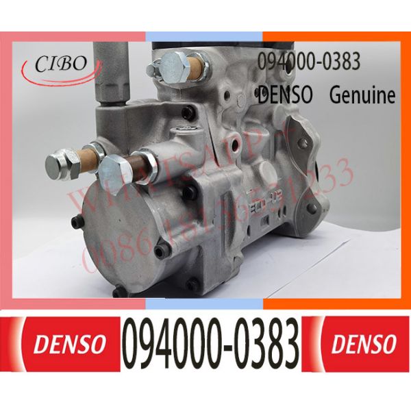 094000-0383 DENSO Diesel Engine Fuel pump 094000-0383 6156-71-1112 for KOMATSU excavator PC400-7 PC450-7