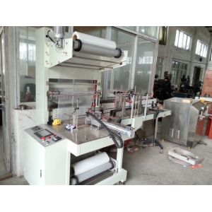 Food Beverage Semi Automatic Cola Can Shrink Wrapping Machine with Semi