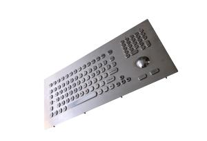 Cheap Kiosk Panel Mount Multi Device Keyboard And Mouse , 104 Oval Keys Keyboard Pointing Device for sale