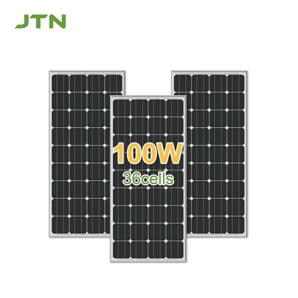 Quality Small Panel 50W 70W 100W Solar Panel Black Shingled Panels for Small System 12V 48V wholesale