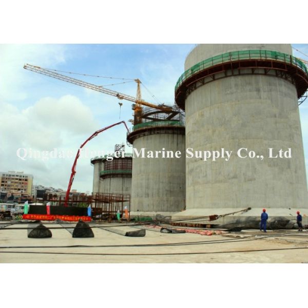 Heavy Lifting D0.5-4.5 Ship Launching Airbags Salvage Aid Airbags