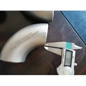 Nickle Alloy Steel Pipe Fittings 90 LR SMLS Elbow 5" STD Alloy 625 Butt Welding