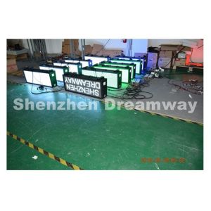 192×64 Pixels Taxi LED Display P5 SMD GPS/3G Control Method Customized Design