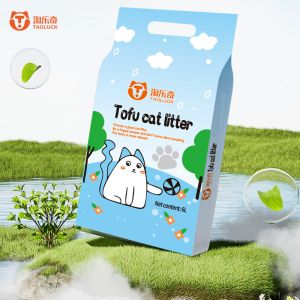 Lavender Scented Tpfu Cat Litter Dissolves In Toilet Made From Eco-friendly