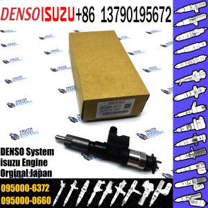China fuel injector 095000-6372 095000-6373 095000 6372 095000 6373 0950006372 0950006373 for ISUZU 4HK1 / 6HK1 Euro IV on sale