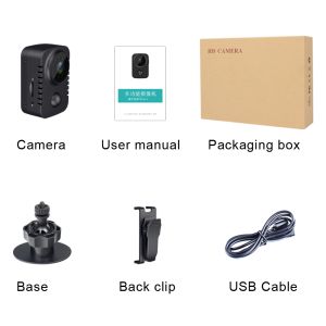 Mini Recording Camera M29 – 1080P HD Body Camera with Motion Detection, PIR