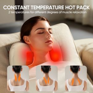 Papillon Shiatsu Back and Neck Massager with Heat Shiatsu Shoulder Massager for