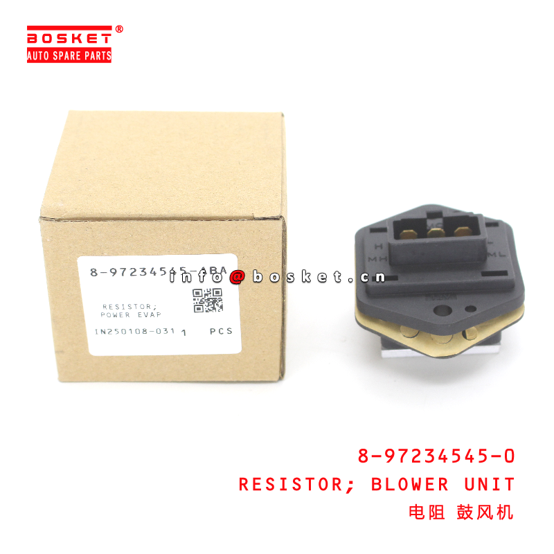 8-97234545-0 Blower Unit Resistor suitable for ISUZU NKR 4JB1 8972345450
