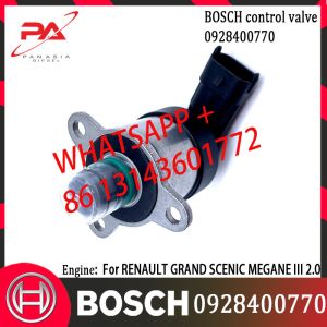 China 0928400770 BOSCH Metering Solenoid Valve To RENAULT GRAND SCENIC MEGANE III 2.0 on sale