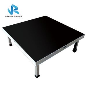 Aluminum Assemble Portable Outdoor Performance Stage Easy Set Up Stage Step