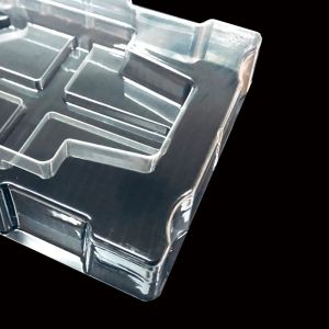 Blister Packaging Customized Clear PET Molded Plastic Insert Tray for Electronic