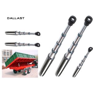 Multi Stage Single Acting 3 4 5 Stage Telescopic Hydraulic Cylinder