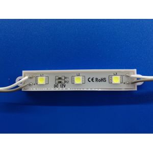 Epoxy Resin Type 5054 3 LED Module 12 Volt , Waterproof LED Module For Signboard