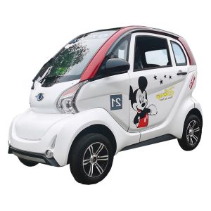 China 3 seater center drive electric vehicle mini electric car new syle mini car with solar panel on sale