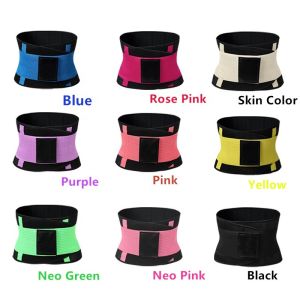 Pink Lumbar Elastic Waist Support Belt With FCC Certification