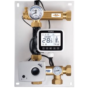 China 8121 Linkable Water Mixing Center with Automated Manual Supply Ball Valve and Integrated Temperature Controllable Pump on sale