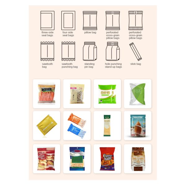 360BPM Combination Weigher Machine Sachet Filling and Sealing Machine Stand up Pouch Packaging Machine