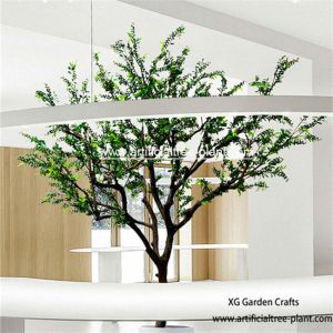 Berry Plant Pepper Artificial Evergreen Trees / Zanthoxylum Bungeanum Tree Hotel