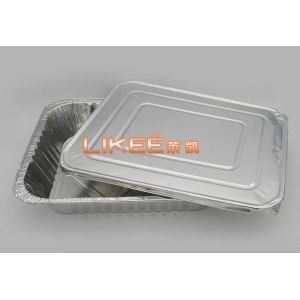 Odorless Food Packaging Aluminium Foil Container 100% Recyclable