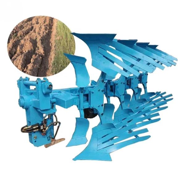 Factory Hydraulic Rotary Plow Hydraulic Tractor Reversible Plough Farm Flip