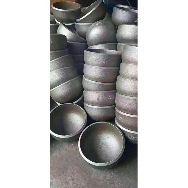 ANSI/ASME B16.9 A234 WPB carbon steel butt welded pipe cap sch40 ST37 SCH20