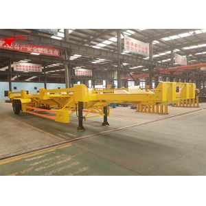 China ISO 20-45 Foot Container Special Semi - Trailer For Harbor Terminal on sale