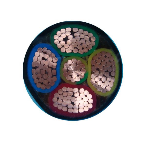 Quality 4+1 Core N2XY Unarmoured  XLPE Copper Cable Polypropylene Filler CE IEC VDE wholesale