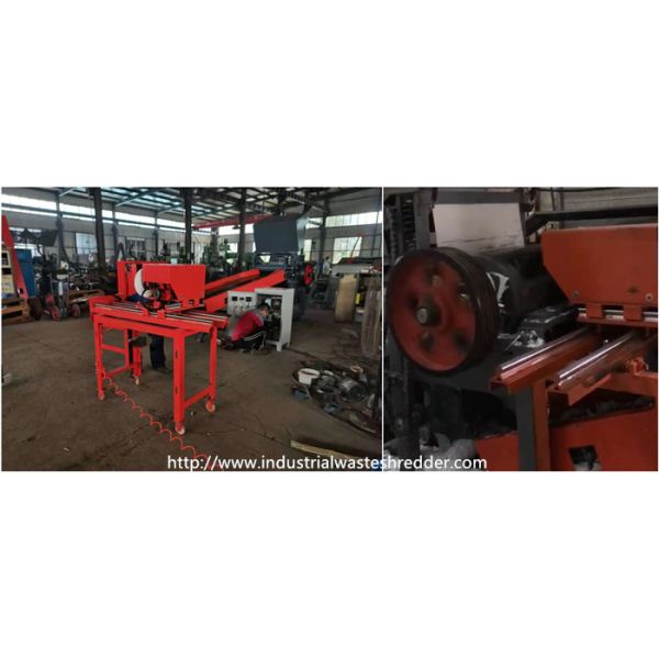 2mm Package Twisted Blade Cardboard Box Shredder Hourly 10t