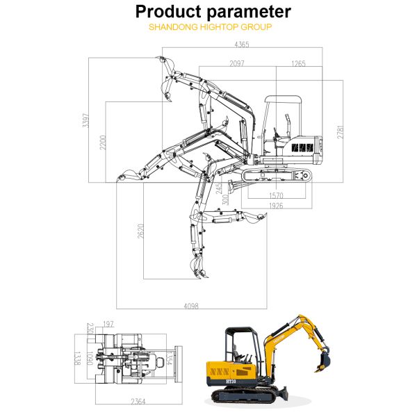 HT30 Mini Excavator