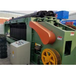 China Straight Reverse Hexagonal Wire Mesh Machine PLC Control on sale