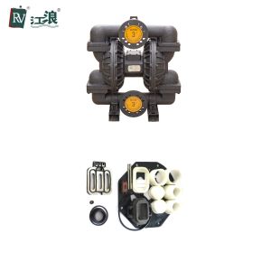 Cheap 3&quot; Pneumatic Diaphragm Pump For Oil 8 Bar Santoprene Aodd Pump Douctile Iron for sale