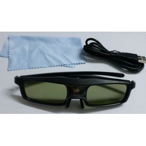 Active Shutter 3D Glasses Chargeable Quality Eyeglasses For DLP Link HD