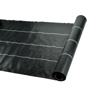 PP 4x20m Weed Control Fabric Barrier Multi Function Breathable Eco Friendly