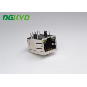 1 X 1 Dip With Lamp Shield 2.5G RJ45 Ethernet Connector