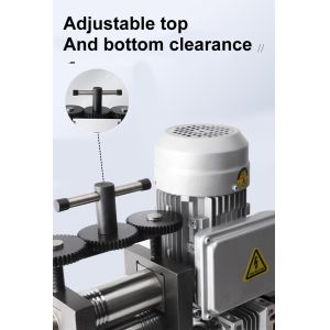 750W Mini Electric Rolling Mill Machine Easy Using Knob Control