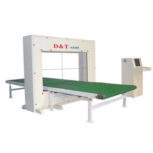 Automatic Dual Blade Horizontal And Vertical PU Foam Sponge CNC Cutting Machine