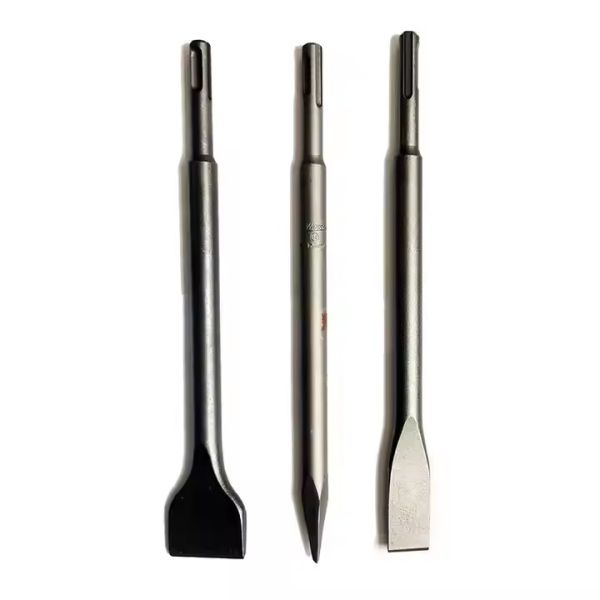 Quality Steel 24x410x35mm Heavy Duty Chisel Set For Repair Point Chisel Flat Chisel wholesale