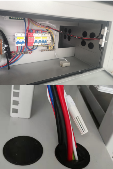 Integrated Outdoor Telecom Cabinet Two Compartment UPS Cabinet