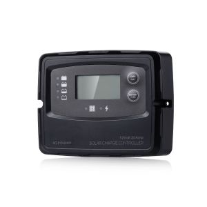 IP67 Waterproof 20A 12V 24V Auto PWM Solar Charge Controller with LCD+LED Display and 760W Max PV Power