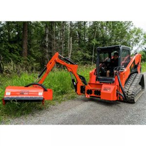 220-650KG Excavator Flail Mower With Adjustable Cutting And ISO9001 Certificatio