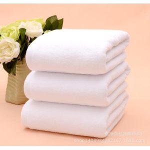 Cheap 3 Star Hotel Bath Towel, White Plain Terry Towel 70*140cm, 400gsm for Wholesale with competitive price for sale