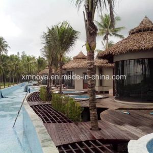 PVC Material Component Fireproof Artificial Synthetic Simulation Thatched Roof